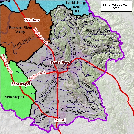 Santa Rosa / Cotati Area