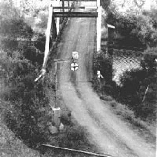 Old Largo Bridge over Russian River