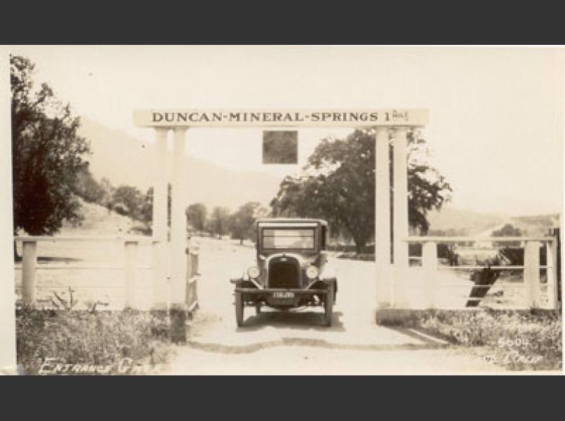 Duncan Springs was a resort starting in the 1880s.