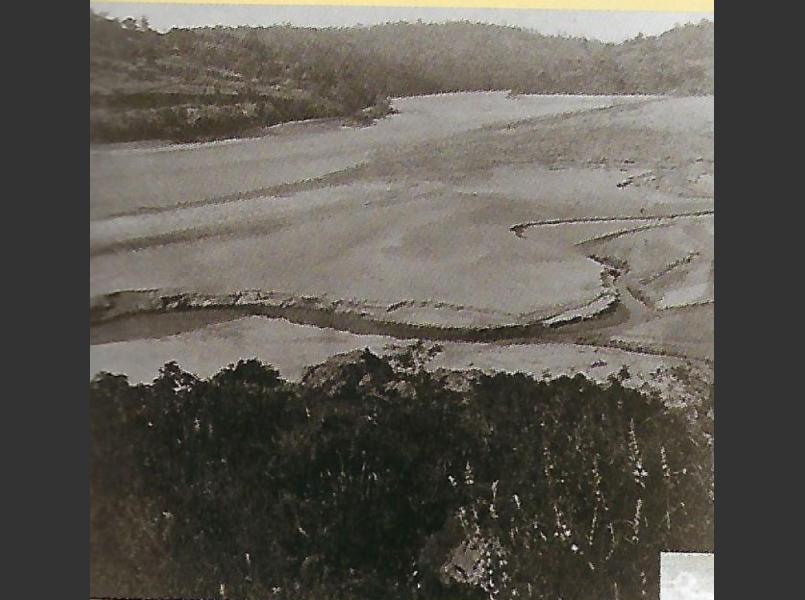 Filled in channel of the Yuba River