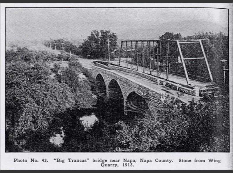 Original Trancas Ave. bridge