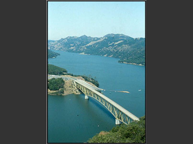 Warm Springs Dam created Lake Sonoma.