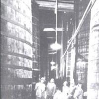 Wine barrels at Italian Swiss Colony