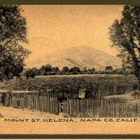 Historic postcards of upper Napa Valley and Mount St. Helena