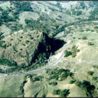 Squaw Rock from the air