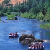 Whitewater rafting on the South Fork American River